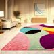 Handcrafted Pastel Abstract Modern Living Room Rug